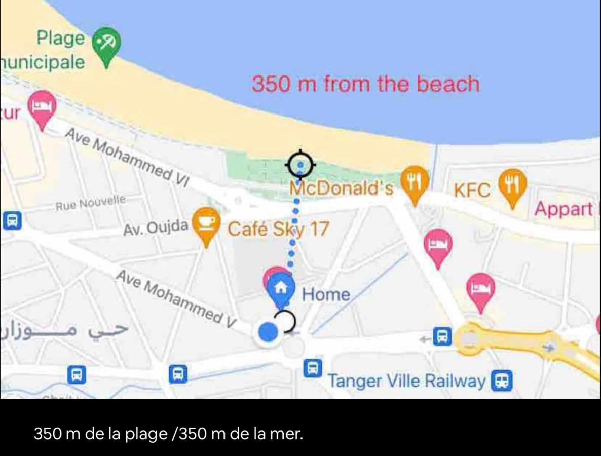 Studio Relax A Malabata Tanger Ngoại thất bức ảnh